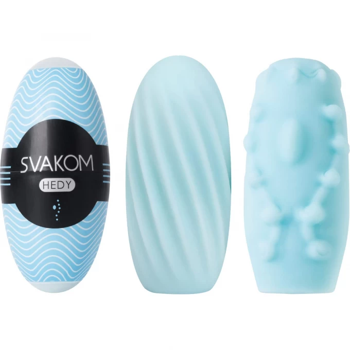 Набор мастурбаторов SVAKOM HEDY BLUE SSMC02-BLUE Набор мастурбаторов SVAKOM HEDY BLUE SSMC02-BLUE